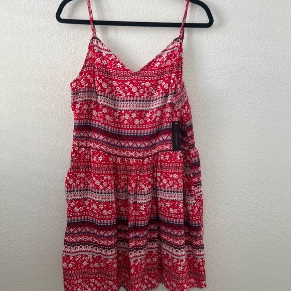 Red Patterned Dress - Picture 1 of 9